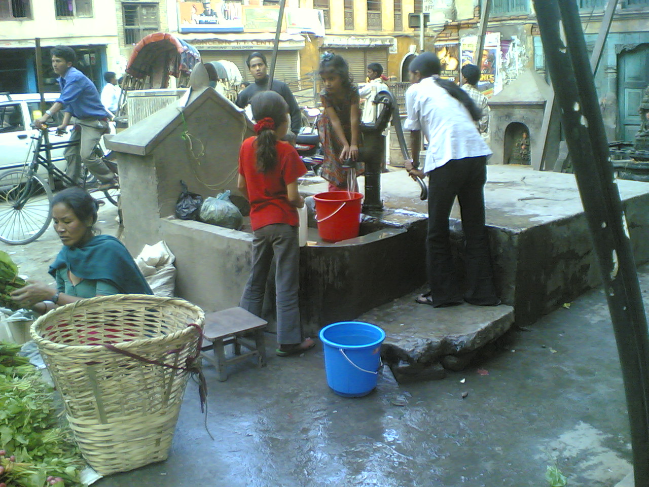 Street life in Kathmandu