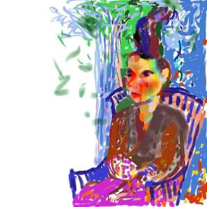 Computer drawing by Marjatta Hanhijoki