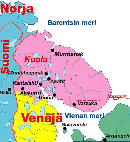 Kuolan kartta