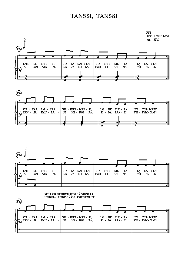 KLIK-KAA:   KUU-LET   MU-SII-KIN