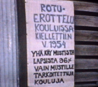 Kuva: Rotuerottelu kouluissa kiellettiin 1954. Yh ky mustista lapsista 96% vain mustille tarkoitettuja kouluja